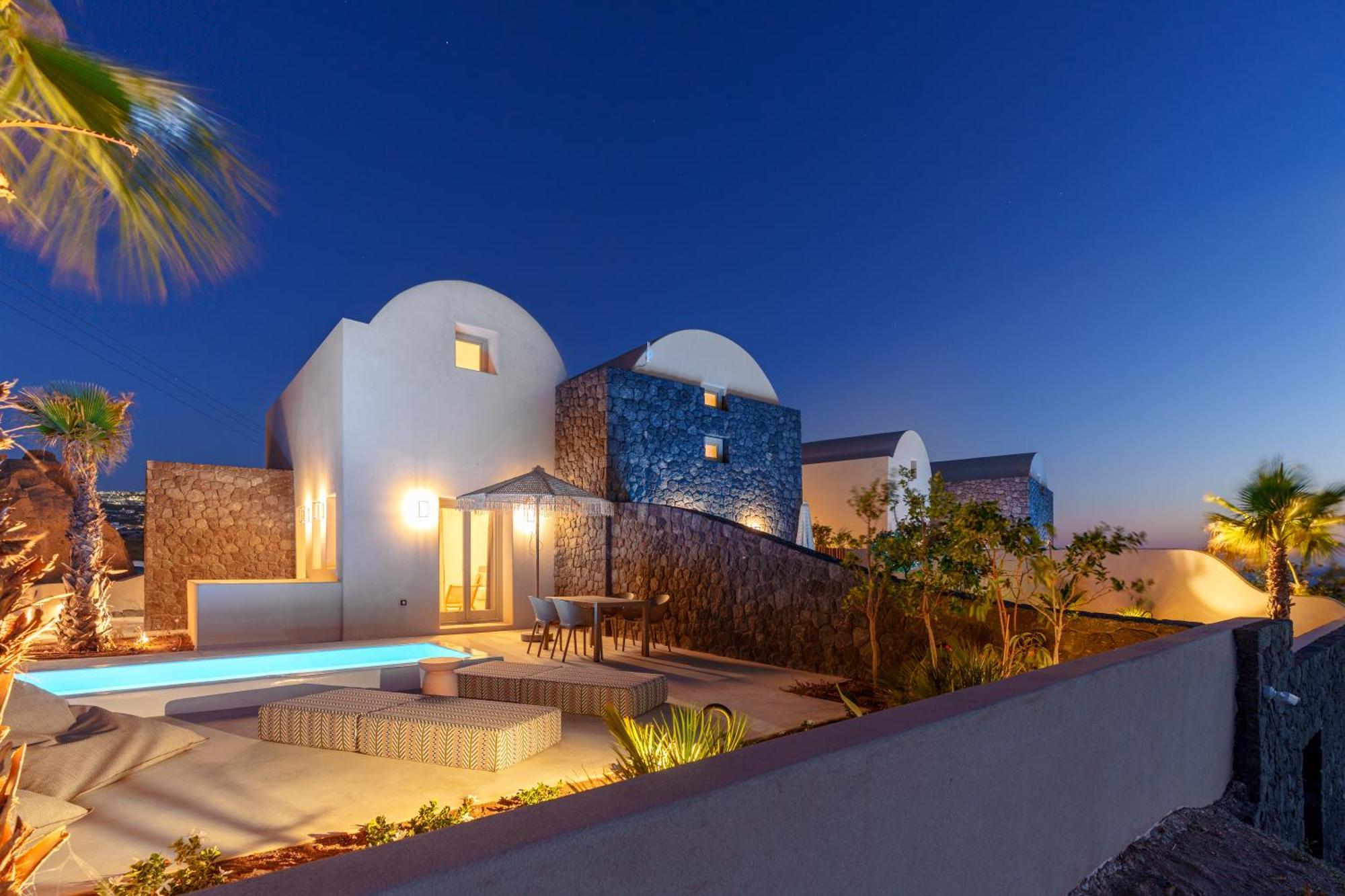 Halo Santorini - Living Experience Villa Karterados  Buitenkant foto