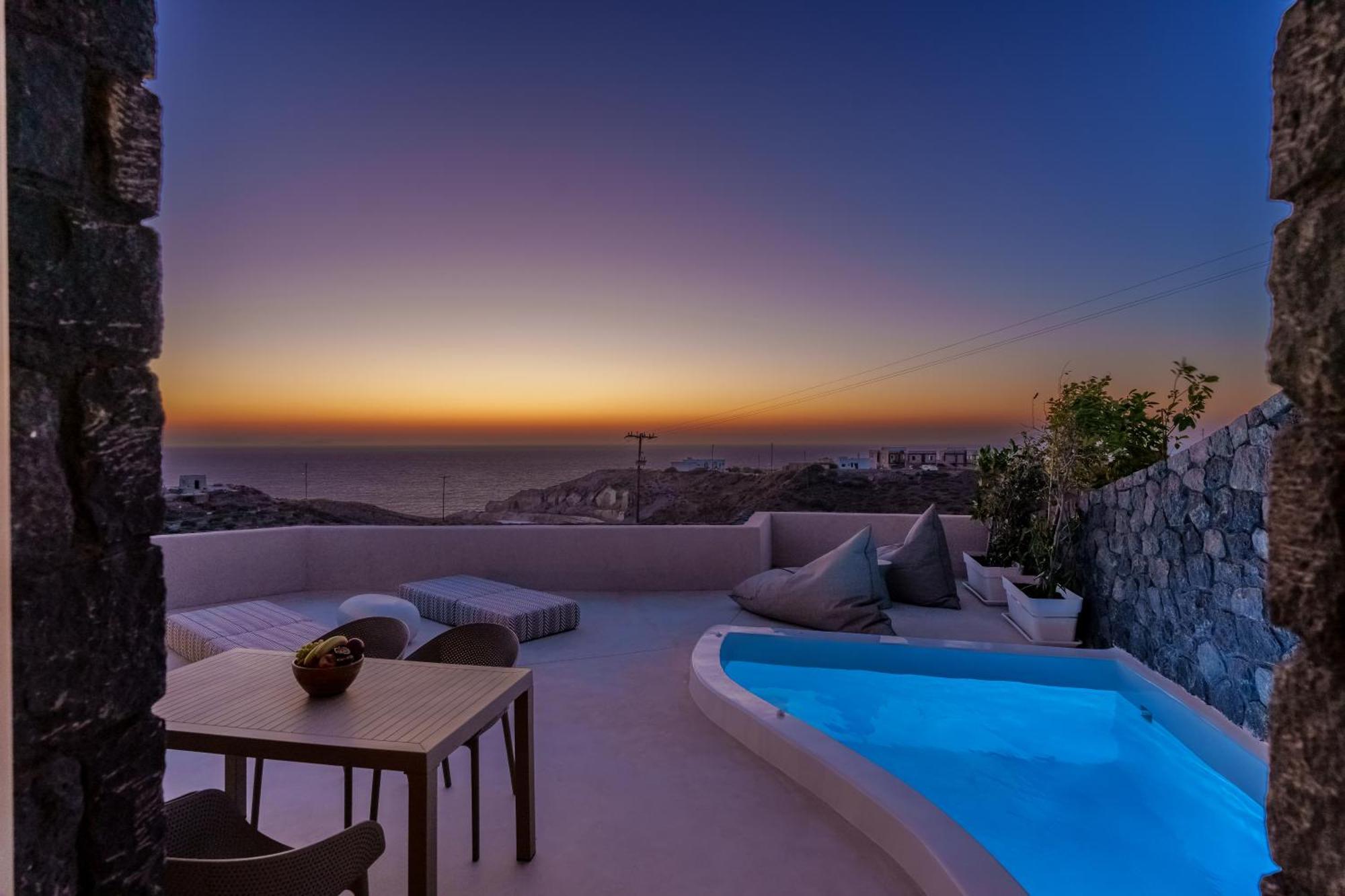 Halo Santorini - Living Experience Villa Karterados  Buitenkant foto