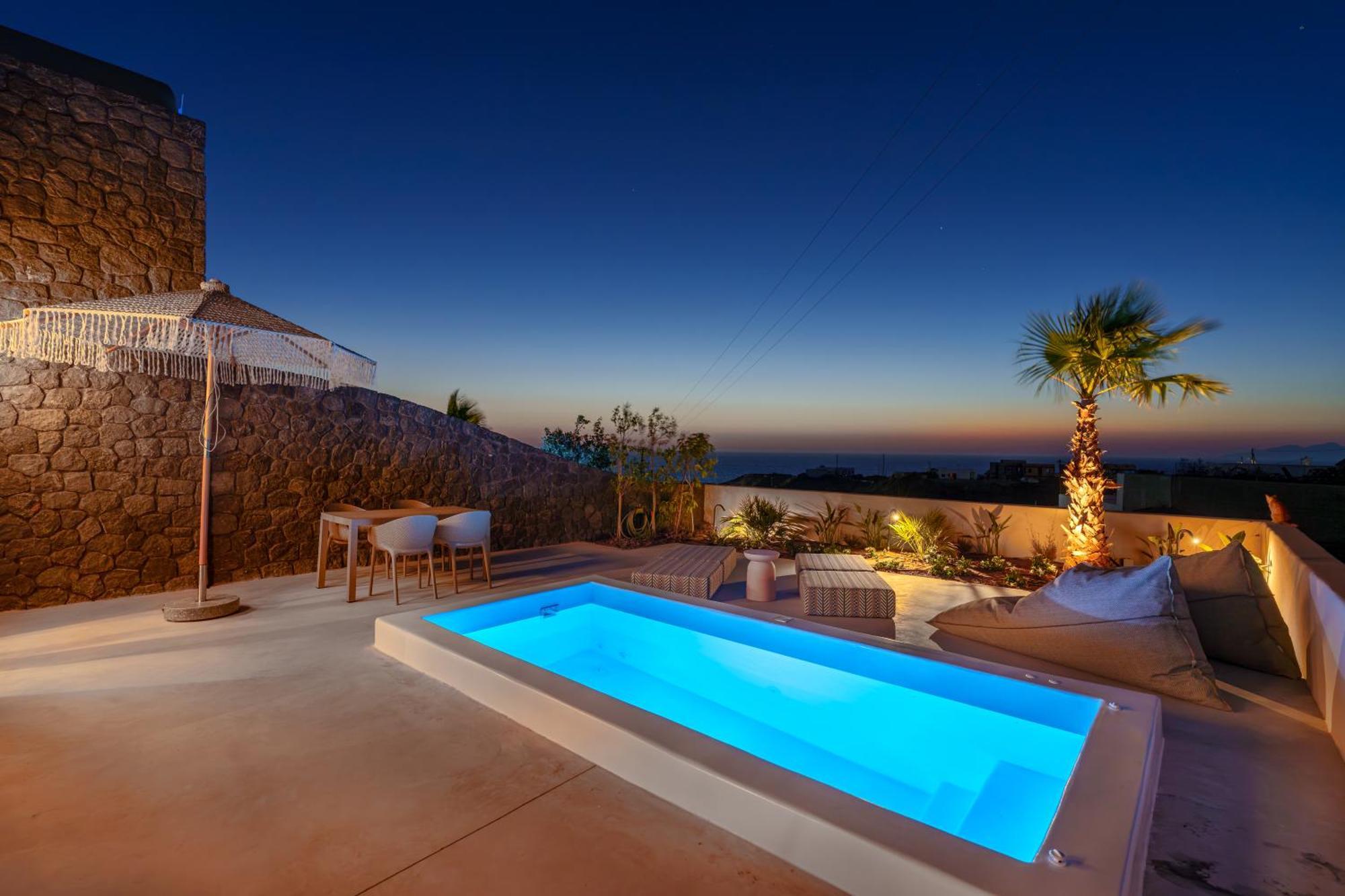 Halo Santorini - Living Experience Villa Karterados  Buitenkant foto